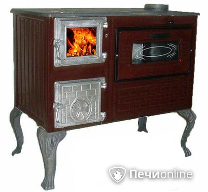 Отопительно-варочная печь МастерПечь ПВ-06 с духовым шкафом, 7.5 кВт в Перми