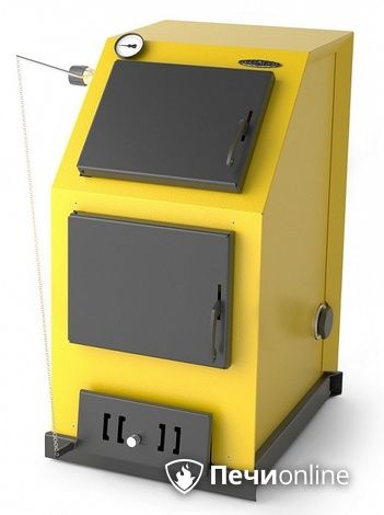 Твердотопливный котел TMF Оптимус Автоматик 25кВт АРТ под ТЭН желтый в Перми
