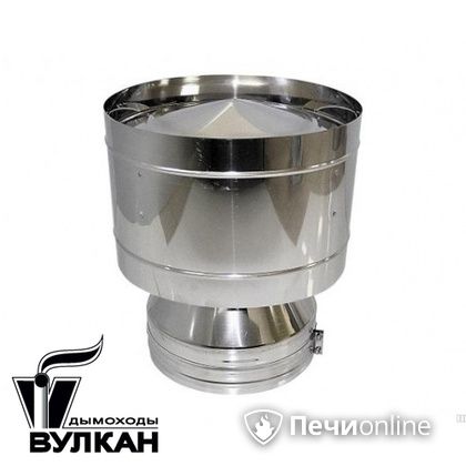 Дефлектор Вулкан DDH с изоляцией 50 мм D=300/400 нержавейка/оцинковка в Перми