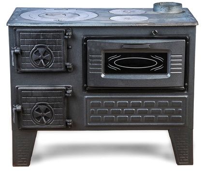 Отопительно-варочная печь МастерПечь ПВ-04 с духовым шкафом, 7,5 кВт в Перми