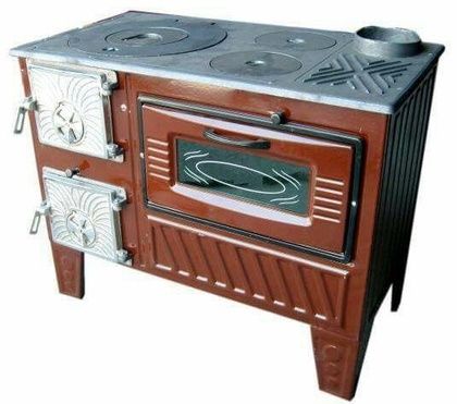 Отопительно-варочная печь МастерПечь ПВ-03 с духовым шкафом, 7.5 кВт в Перми