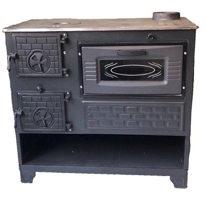 Отопительно-варочная печь МастерПечь ПВ-05 с духовым шкафом, 8.5 кВт в Перми