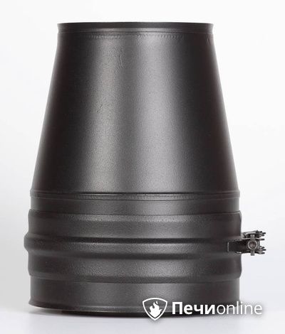 Комплектующие дымохода Schiedel Конус д.150 PM25 (Черный) Permetr в Перми