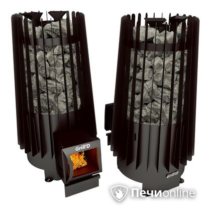 Дровяная печь-каменка GrillD Cometa Vega 180 long Pro в Перми