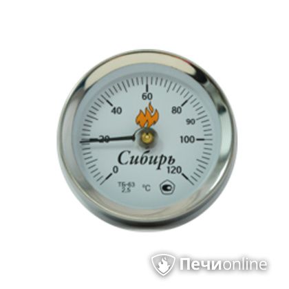 Комплектующие для печей и котлов Биметалический термометр ТБП-63 в Перми