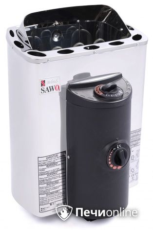 Электрокаменка для сауны Sawo Mini X MX-30NB-Z с пультом управления в Перми