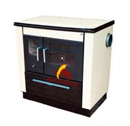 Отопительно-варочная печь МастерПечь ПВ-07 экстра с духовым шкафом, 7.2 кВт (крем)